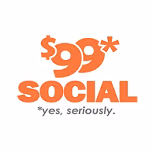 99 Dollar Social logo